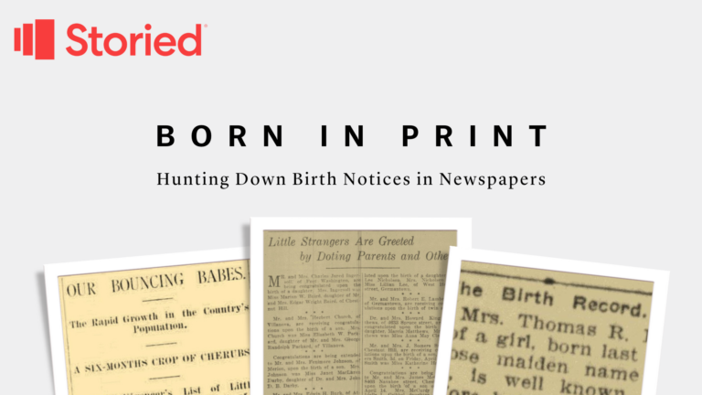 Born in Print