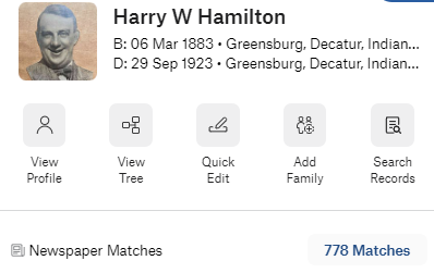 Harry W Hamilton